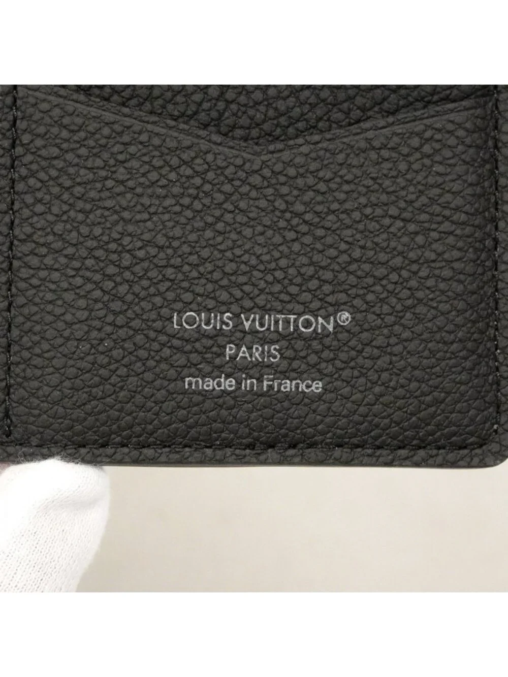 Louis Vuitton Card Case Damoflage Organizer de Poche Noir
